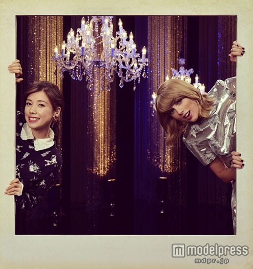 仲里依紗、テイラー・スウィフトと対談　日本初公開の新曲も披露