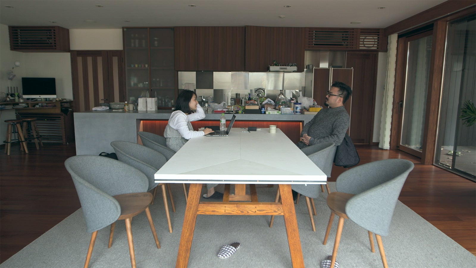 優衣、理生「TERRACE HOUSE OPENING NEW DOORS」46th WEEK（C）フジテレビ／イースト・エンタテインメント