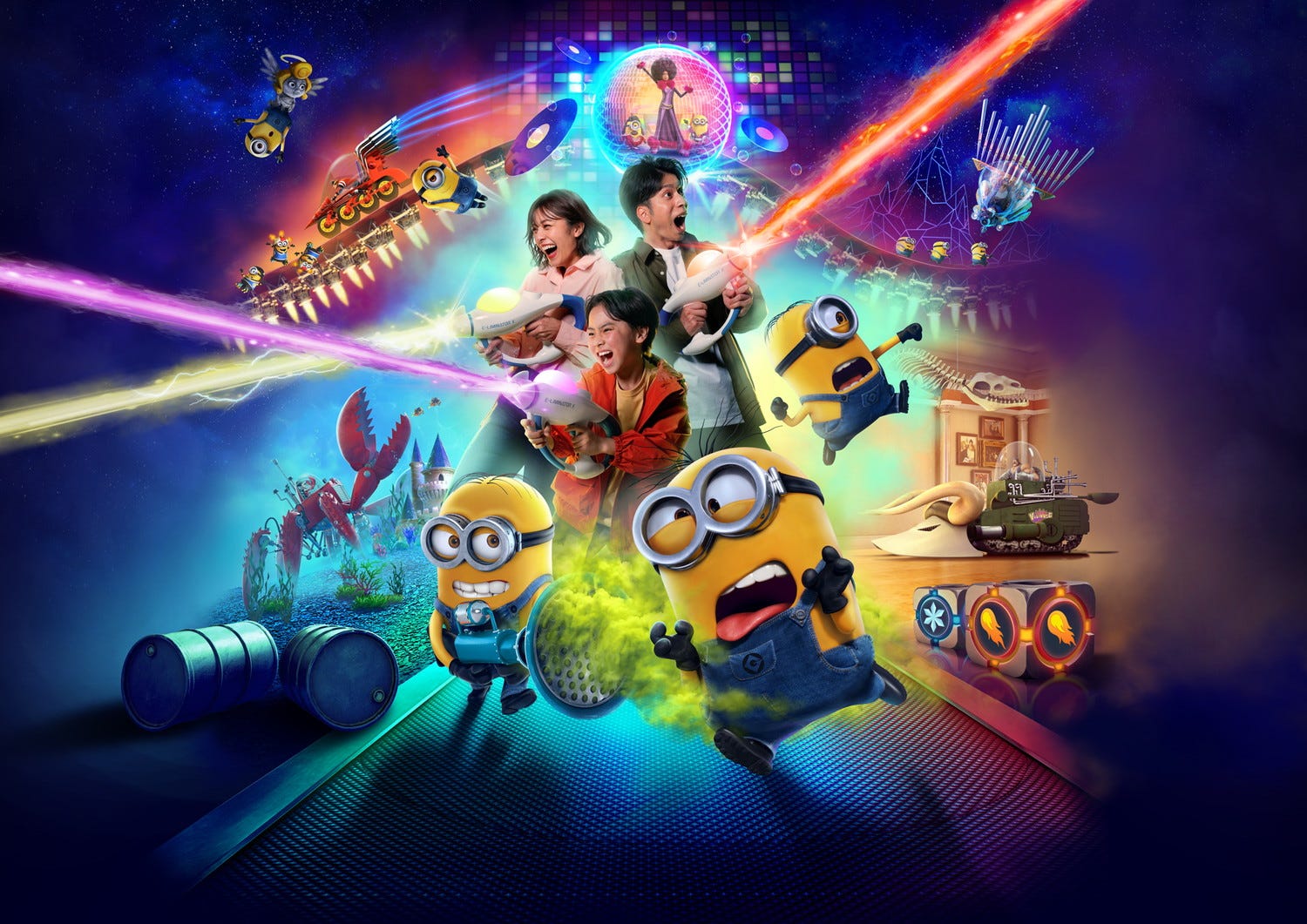 USJ「ミニオン・パーク」エリア拡張し7月11日オープン 新フード&グッズ公開