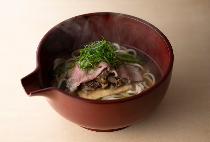 和牛と葱の出汁炊き：1,900円（税込）／提供画像