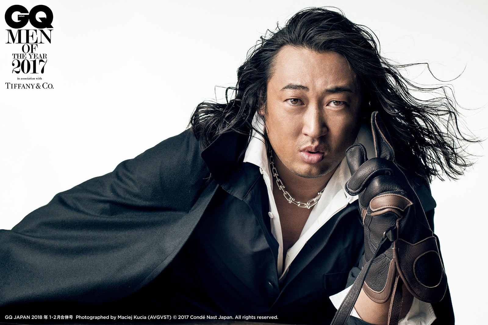 秋山竜次（C）2017 Condé Nast Japan. All rights reserved. 