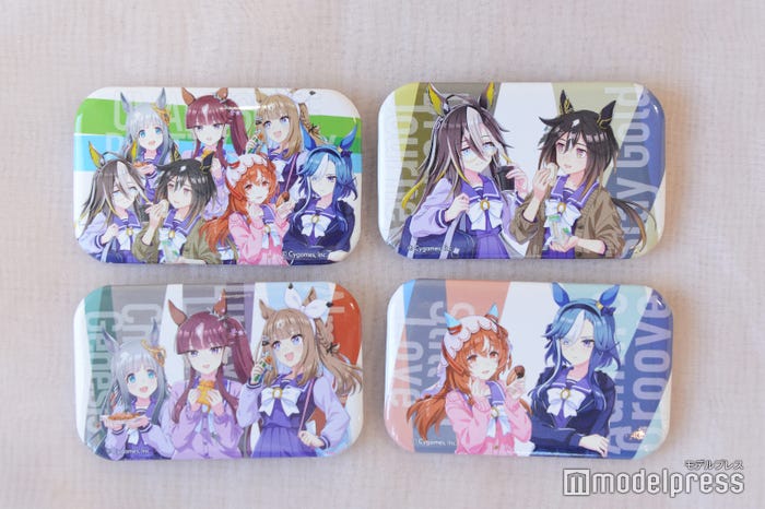 オリジナル缶バッジ 全4種(C)モデルプレス