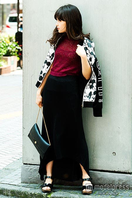 「ミッキーマウス」のブルゾン(パニカム)  (C)Disney /画像提供:「NYLON JAPAN」