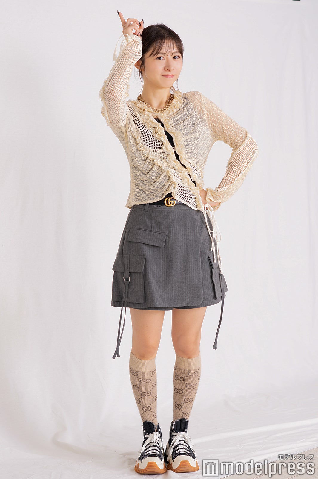 「最上級にかわいいの！」振り付けをポージングしていただきました／槙田紗子（C）モデルプレス
