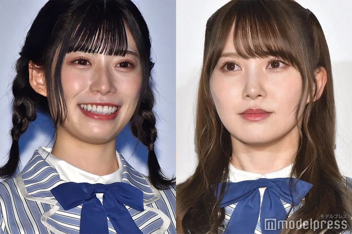 東村芽依、加藤史帆/日向坂46(C)モデルプレス