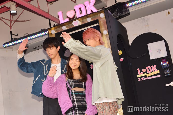 (左から)杉野遥亮、上白石萌音、横浜流星(C)モデルプレス