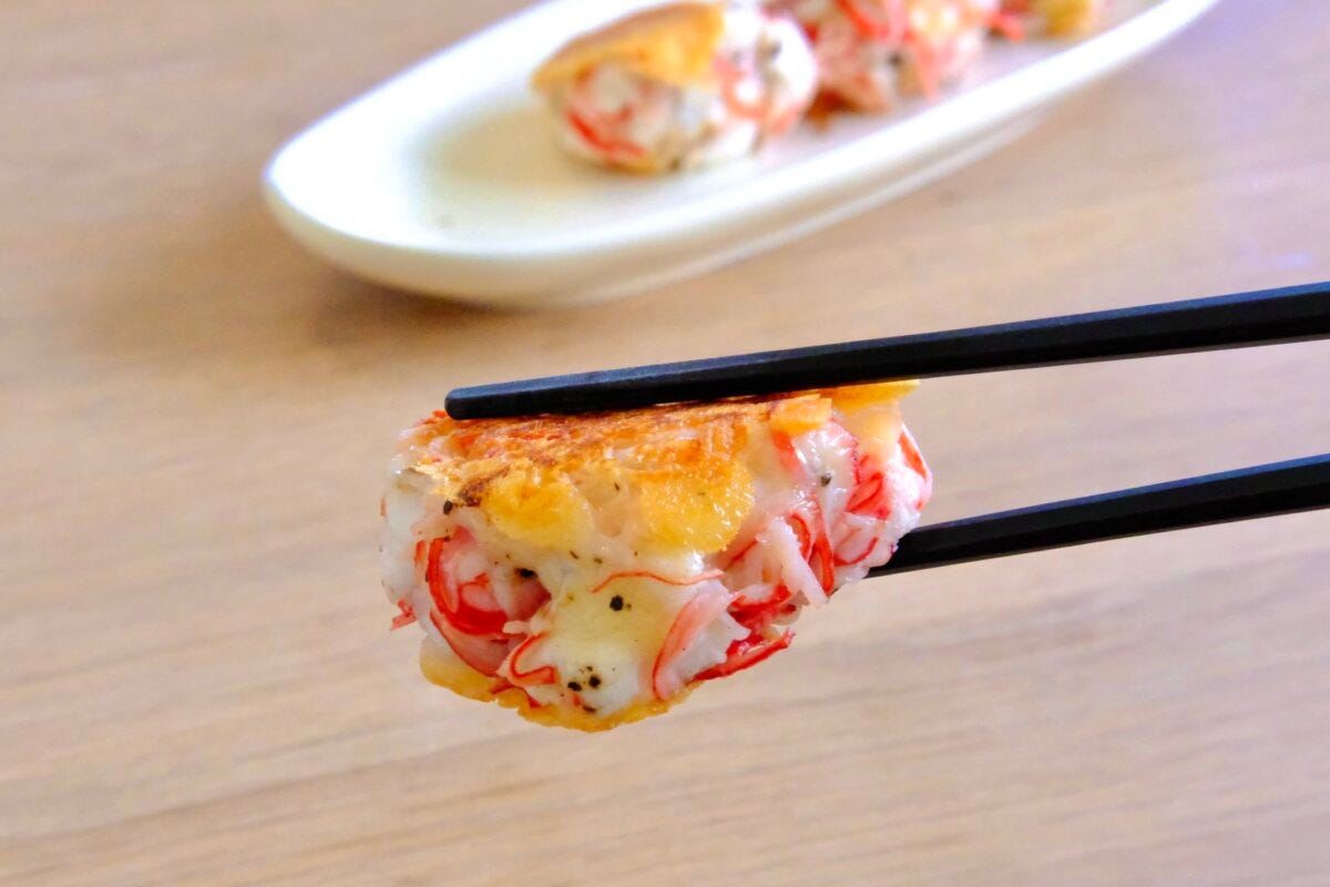 ロバート馬場 カニカマのチーズ焼き