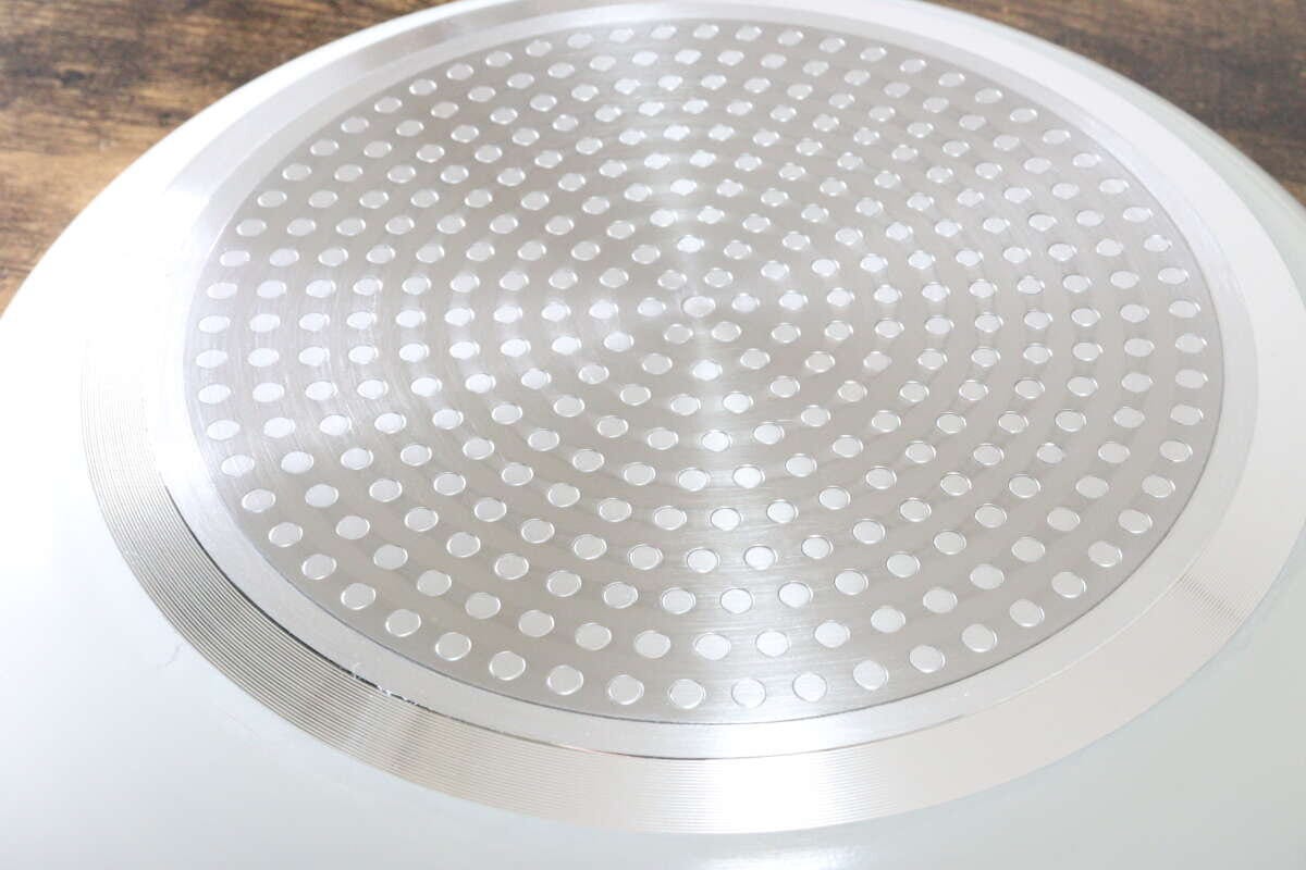 IH対応マーブル風コーティングフライパン26cm 底面 IH対応マーブル風コーティングフライパン26cm 底面