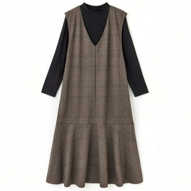 しまむら　ジャンパースカート　新作