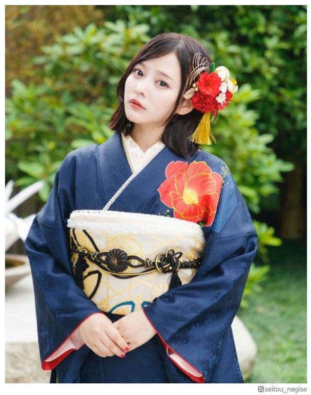 齊藤なぎさ、振袖ショットで20歳バースデー報告 “10代を共にすごして