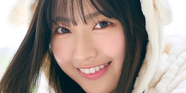 日向坂46蔵盛妃那乃、耳付きフード被り微笑む「五期生のぽかぽか写真館
