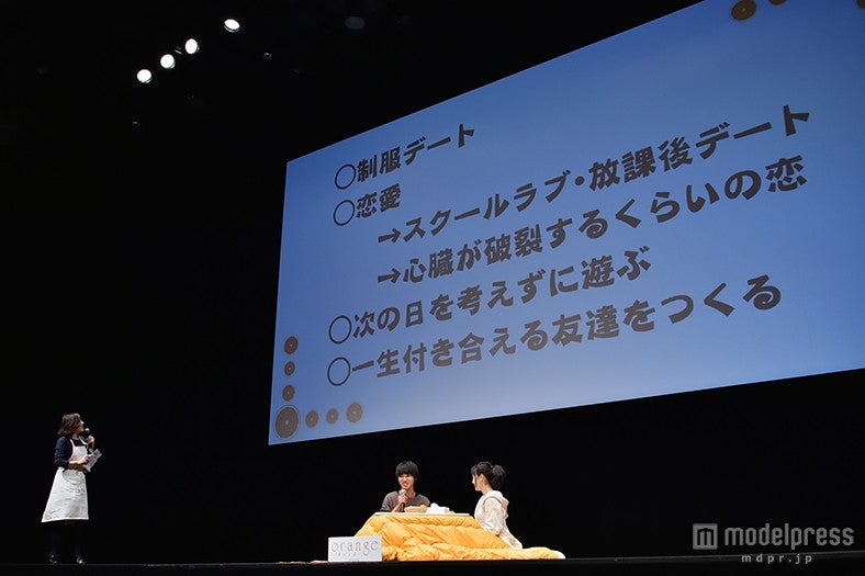 トークコーナーの模様