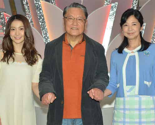 大島優子、清純ワンピで登場 NHK司会に「すごく緊張」