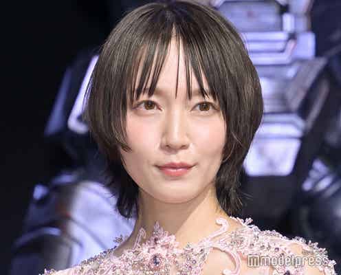 吉岡里帆、初の洋画吹替オファーに“武者震い”「正直震えました」 話題の新ヘア姿で登場【トランスフォーマー/ONE】