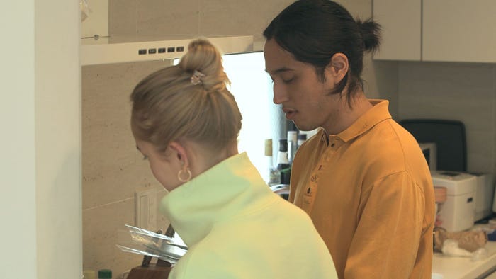 ビビ、快「TERRACE HOUSE TOKYO 2019-2020」26th WEEK(C)フジテレビ/イースト・エンタテインメント