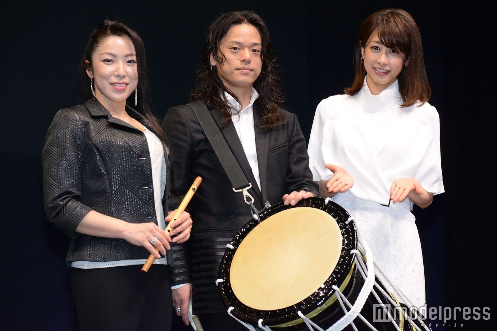 西亜里沙氏、岸野央明氏、加藤綾子 （C）モデルプレス