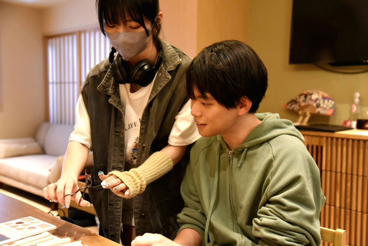 ぎんしゃむ、松丸亮吾　1st写真集「すがお」／撮影：岡本武志（画像提供：東京ニュース通信社）