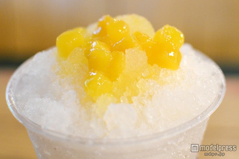 マンゴーの果肉たっぷり