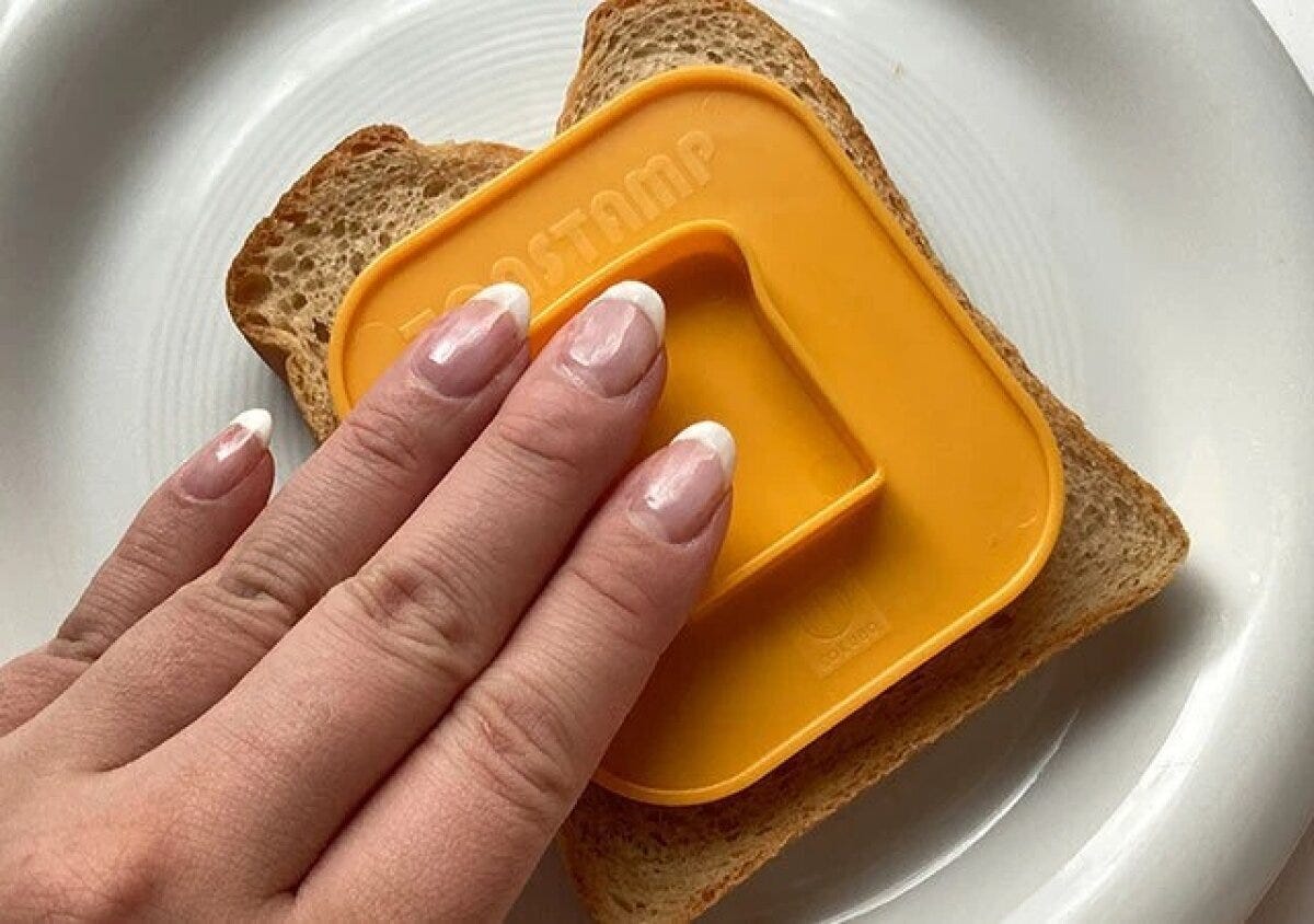 ダイソー　トーストデコスタンプ