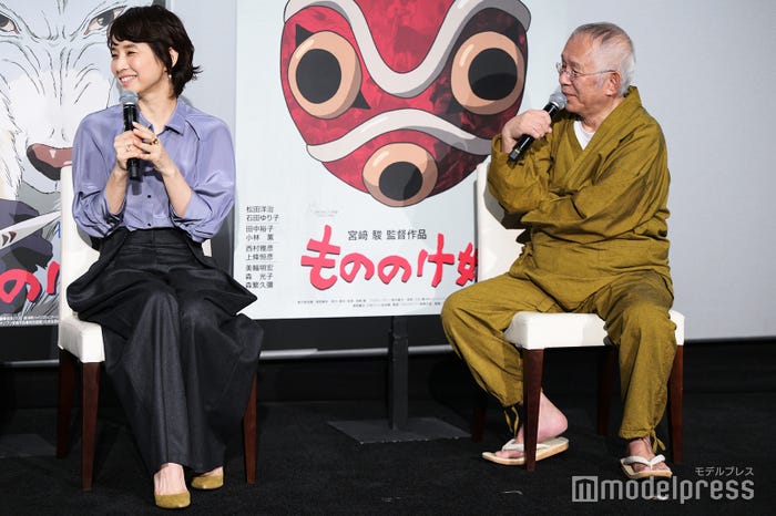 石田ゆり子、鈴木敏夫プロデューサー(C)モデルプレス