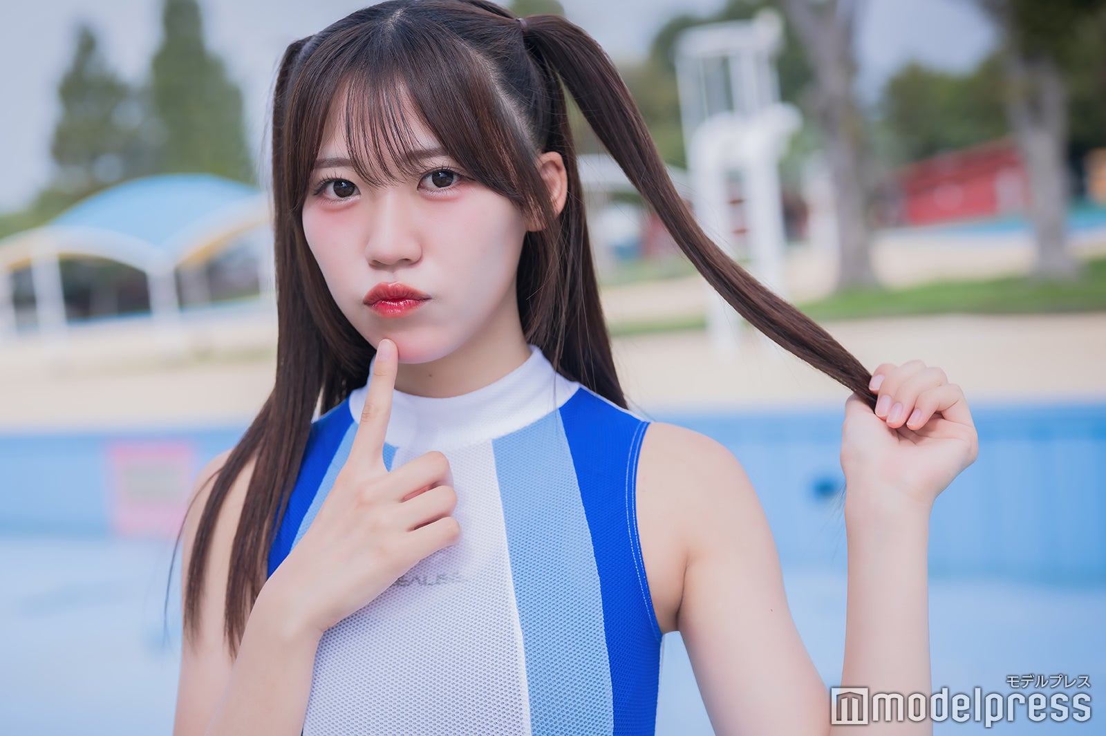 大城かえ、美脚際立つ水着で登場 ファンクラブは絵日記＆“もしも写真”が好評「SNSとはまた違う見応えがあると思います」【モデルプレス×フレッシュ撮影会インタビュー】