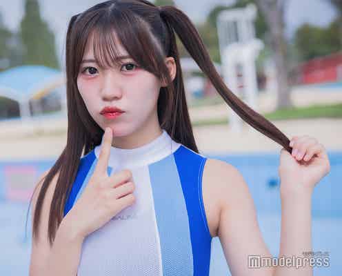 大城かえ、美脚際立つ水着で登場 ファンクラブは絵日記&“もしも写真”が好評「SNSとはまた違う見応えがあると思います」【モデルプレス×フレッシュ撮影会インタビュー】