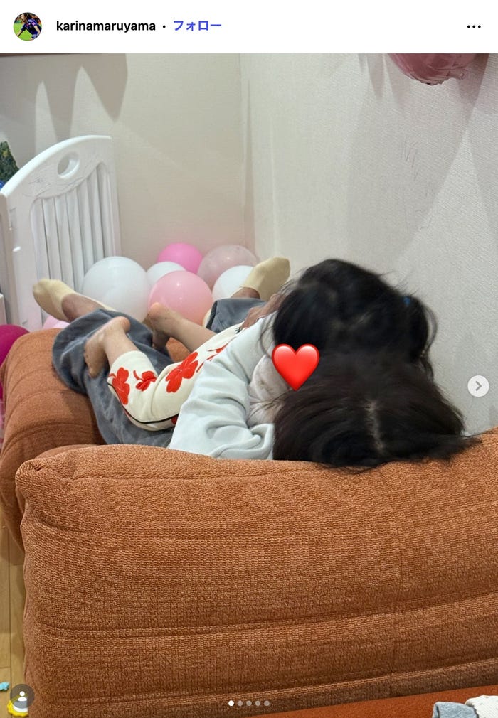 丸山桂里奈instagramより