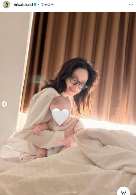 筧美和子Instagramより