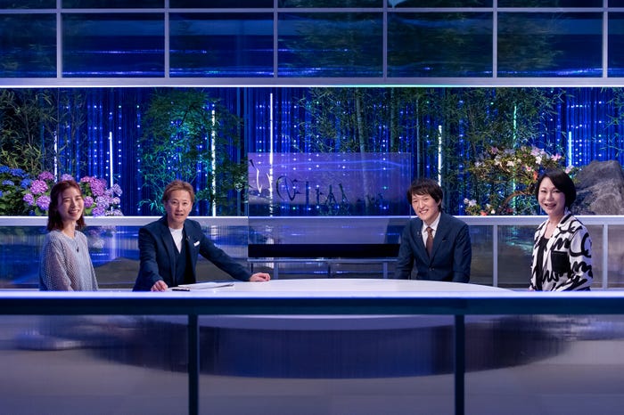 朝日奈央、中居正広、千原ジュニア、ミッツ・マングローブ (C)NHK