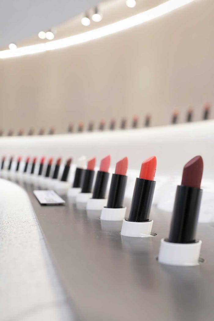 ZARAのトータルビューティーライン「ZARA Beauty」店舗内の様子(提供写真)