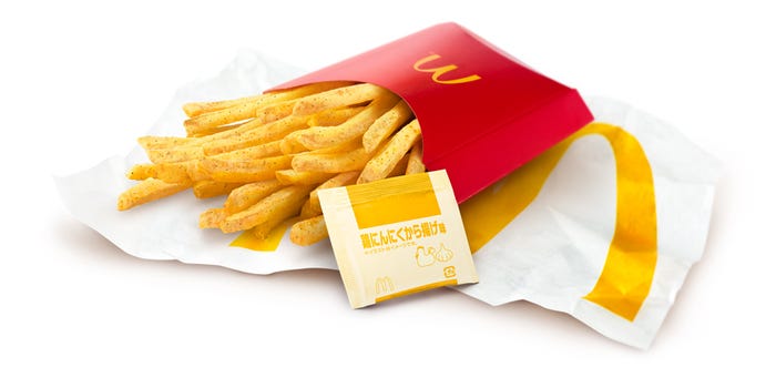 シャカシャカポテト(R) 鶏にんにくから揚げ味/画像提供:日本マクドナルド