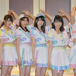 AKB48・チーム8（左から：高橋彩音・行天優莉奈・舞木香純・吉川七瀬・清水麻璃亜・佐藤朱 （C）モデルプレス
