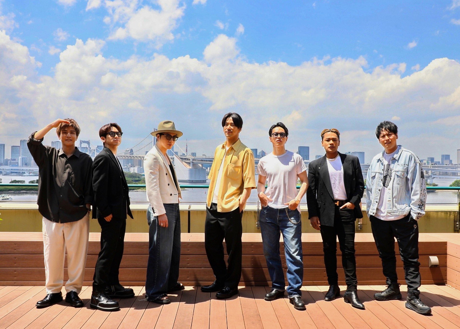 三代目JSB、久々の7人集合ショット公開にファン歓喜「待ってた」「良い写真」