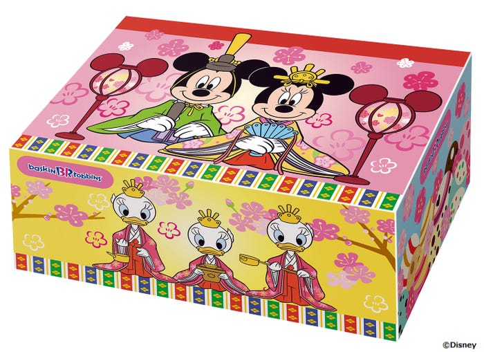 ミッキー&ミニーのかわいいBOX(C)Disney