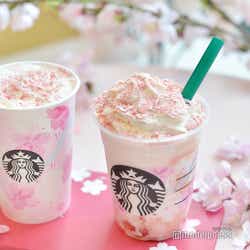 モデルプレス - スタバ「さくらフル フラペチーノ」は“ぷるぷる”ゼリーが魅力的 「さくらフル ミルク ラテ」も登場<試飲レポ>