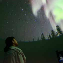 ラップランド地方で観測されたオーロラの疑似体験ができる「ミニドーム型 Swedish Lapland オーロラプラネタリウム」