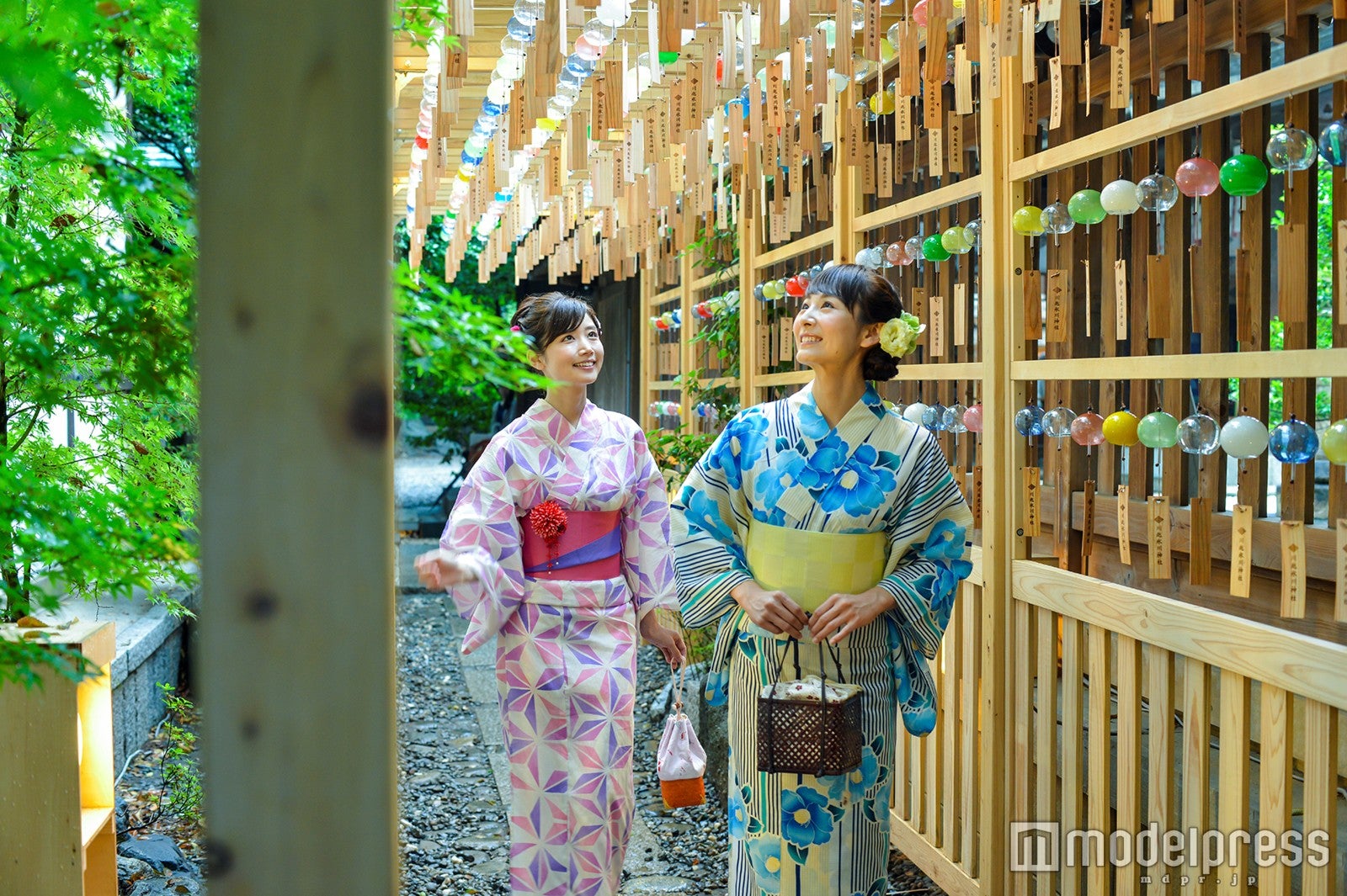 川越「縁むすび風鈴回廊」で縁結び祈願　風鈴2000個が涼やかに夏を彩る