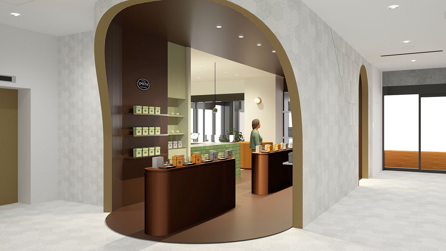 米発「スミス・ティーメーカー」ニュウマン横浜に誕生 限定スイーツやスパイス香るチャイ