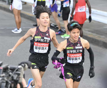 箱根駅伝 国学院大・青木瑠都が1区区間新記録！ ハーフ換算で59分台 号砲直後最後方も「どうせ追いつく」16キロ過ぎでのロングスパート「ここだなって感覚で」と勝負勘を発揮