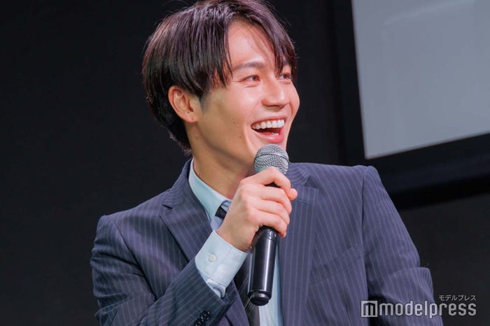 笑顔弾ける松田元太(C)モデルプレス