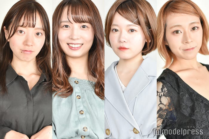 (左から)江蔵瑠美、澤田侑里、齋藤舞、山口さくら(C)モデルプレス