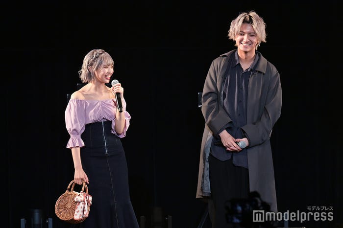 向葵まる、くまがいさとし(C)モデルプレス