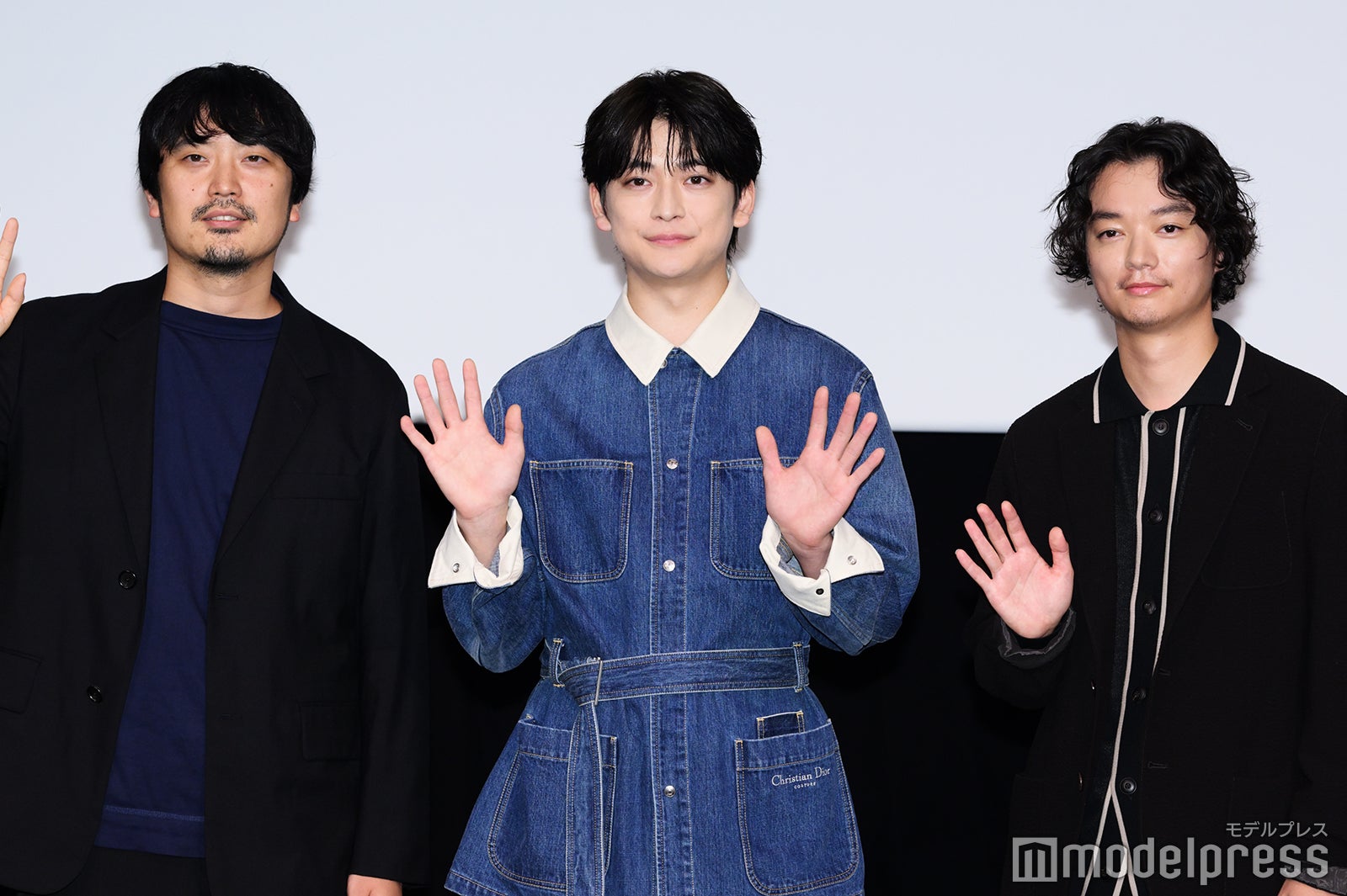水野格監督、高橋文哉、染谷将太（C）モデルプレス