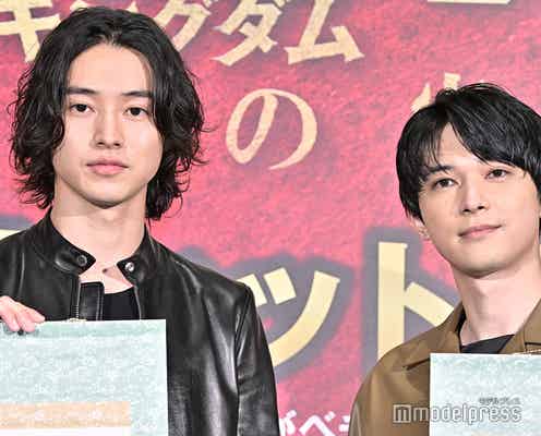 山崎賢人&吉沢亮、小栗旬ら「キングダム 運命の炎」シークレットキャスト解禁への心境「すごい日本映画だなと思います」<キングダム 運命の炎>