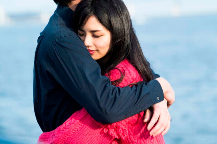 ②ハグの時間が長い