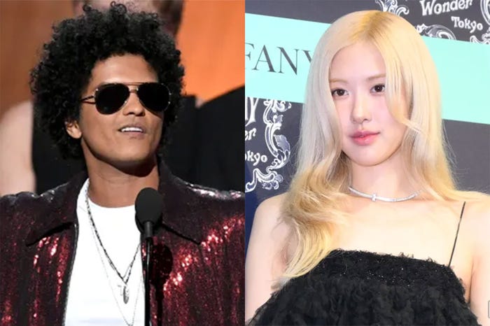 ブルーノ・マーズ/photo by Getty Images、ROSE(ロゼ)(C)モデルプレス