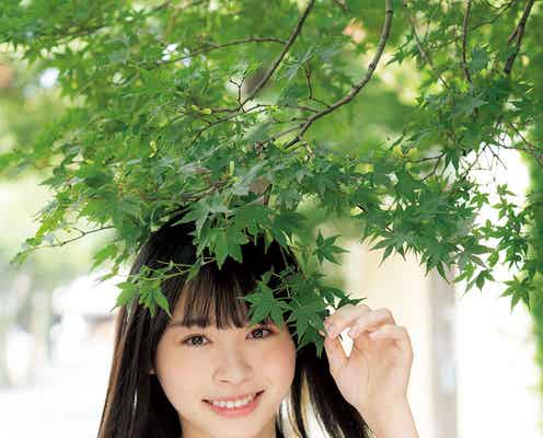 日向坂46高橋未来虹、ピュア&フレッシュな制服姿披露