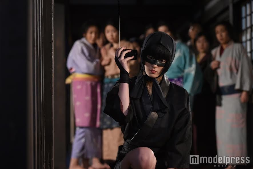 “堅田の小雀”を演じる高月彩良