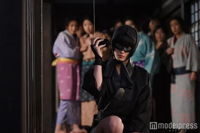 “堅田の小雀”を演じる高月彩良