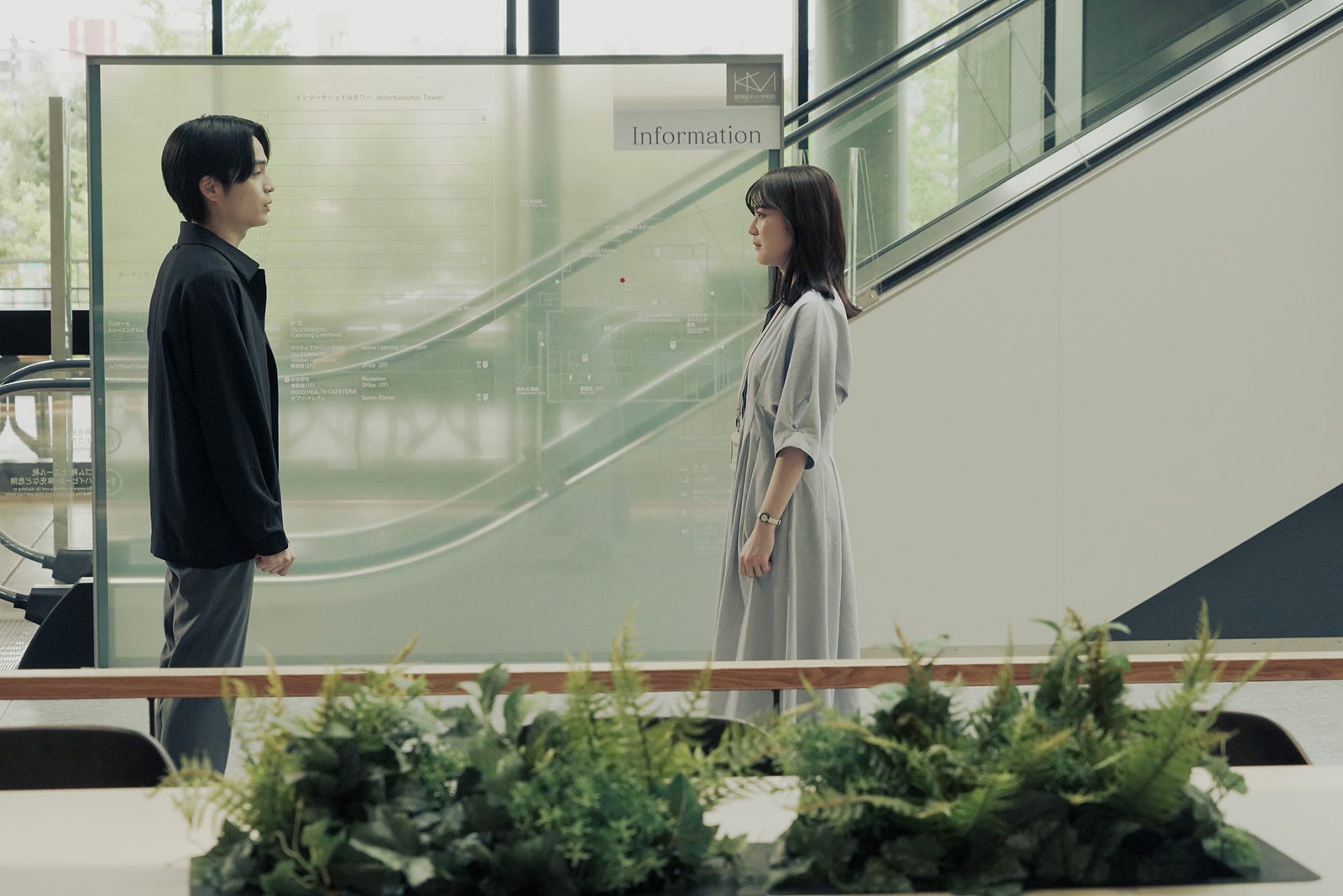 岡山天音、生田絵梨花「アンメット ある脳外科医の日記」第8話より（C）カンテレ